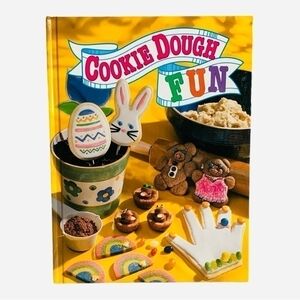 Recipes Book Cookie Dough Fun Cookbook Hardback Book Recipe of Cookies for Kids